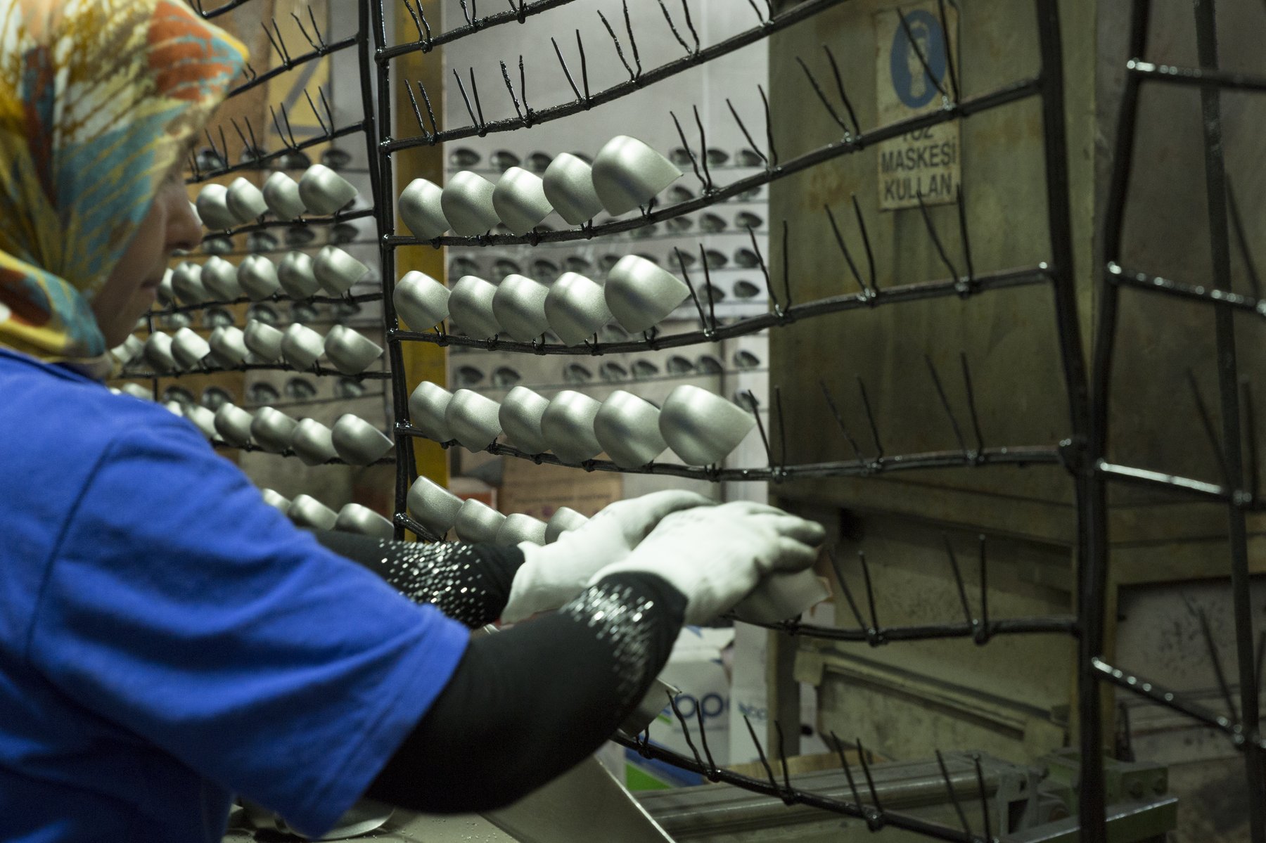 Isco Istanbul — toecap finishing on the coating line